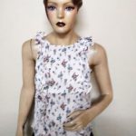 Chiffon Printed Top with Cotton Lining