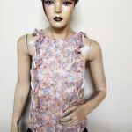 Chiffon Printed Top with Cotton Lining